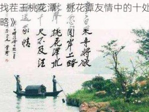 《汉字找茬王桃花潭：桃花潭友情中的十处不和谐之谜攻略》