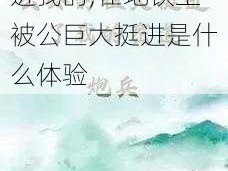 公又粗又大又长挺进我的;在地铁上被公巨大挺进是什么体验