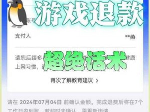 守望先锋2国服退款全流程攻略：详细解析退款步骤，助你顺利获取退款