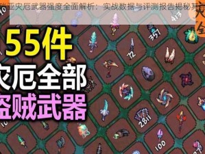 泰拉瑞亚灾厄武器强度全面解析：实战数据与评测报告揭秘其强大威力