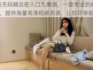 91 在线无码精品密入口九推油，一款专业的成人视频应用，提供海量高清视频资源，让你尽享视觉盛宴