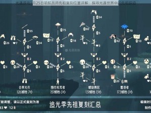 光遇游戏1月25日领航员师先祖复刻位置详解：探寻光遇世界中的先祖踪迹