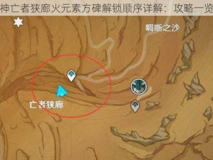 原神亡者狭廊火元素方碑解锁顺序详解：攻略一览表