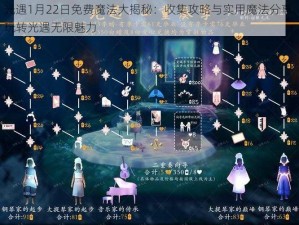 光遇1月22日免费魔法大揭秘：收集攻略与实用魔法分享，玩转光遇无限魅力