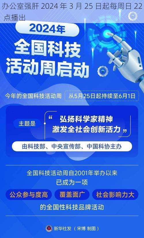 办公室强肝 2024 年 3 月 25 日起每周日 22 点播出