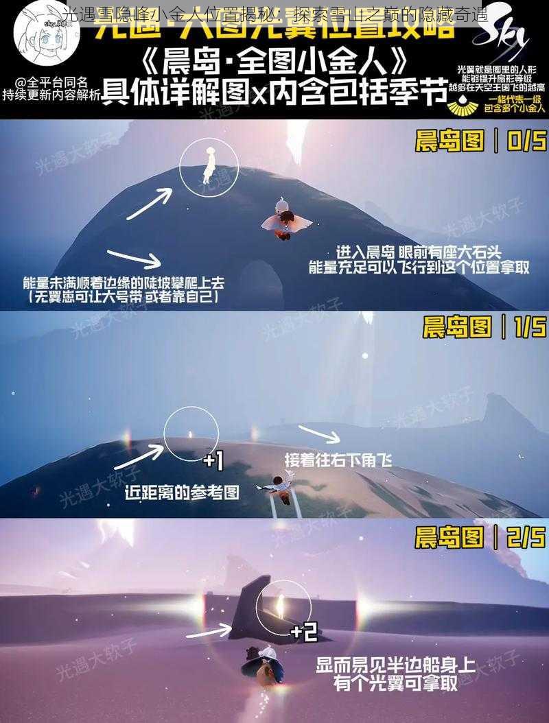 光遇雪隐峰小金人位置揭秘：探索雪山之巅的隐藏奇遇