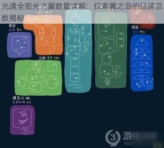 光遇全图光之翼数量详解：探索翼之岛的翅膀总数揭秘