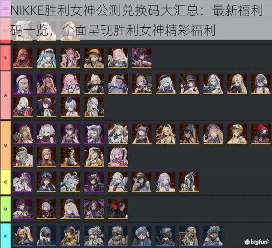 NIKKE胜利女神公测兑换码大汇总：最新福利码一览，全面呈现胜利女神精彩福利