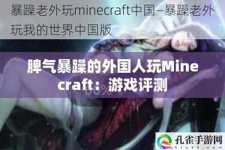 暴躁老外玩minecraft中国—暴躁老外玩我的世界中国版