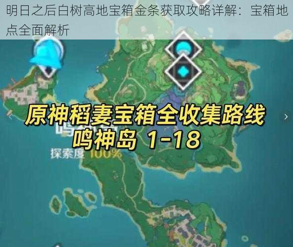 明日之后白树高地宝箱金条获取攻略详解：宝箱地点全面解析