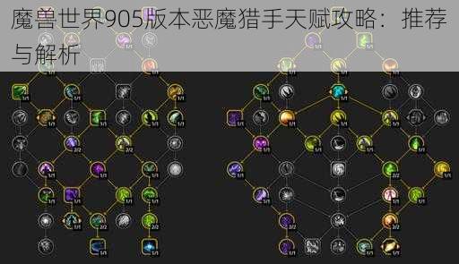 魔兽世界905版本恶魔猎手天赋攻略：推荐与解析