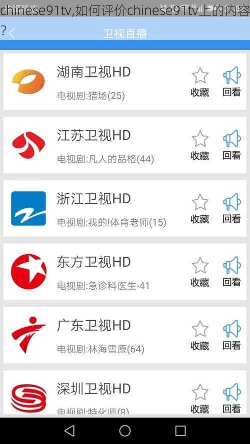 chinese91tv,如何评价chinese91tv上的内容？