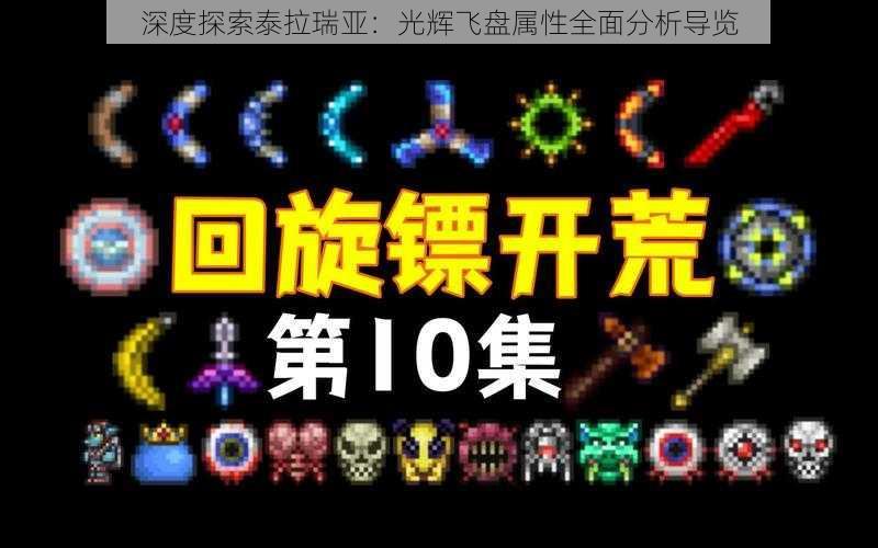 深度探索泰拉瑞亚：光辉飞盘属性全面分析导览